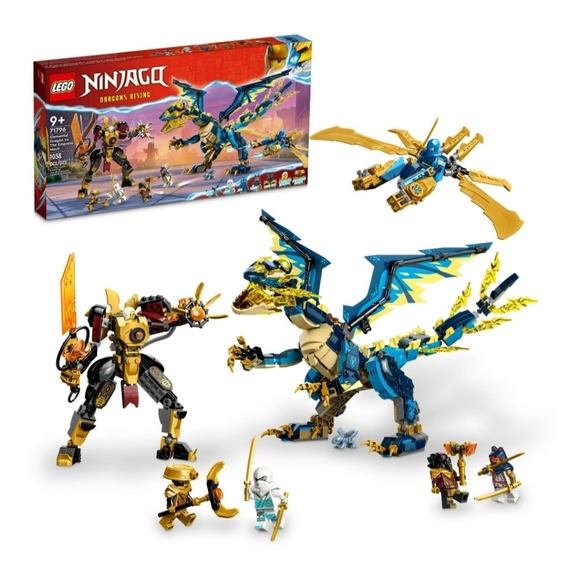LEGO® Ninjago Dragon's Rising Elemental Dragon vs. The Empress Mech 71796 New